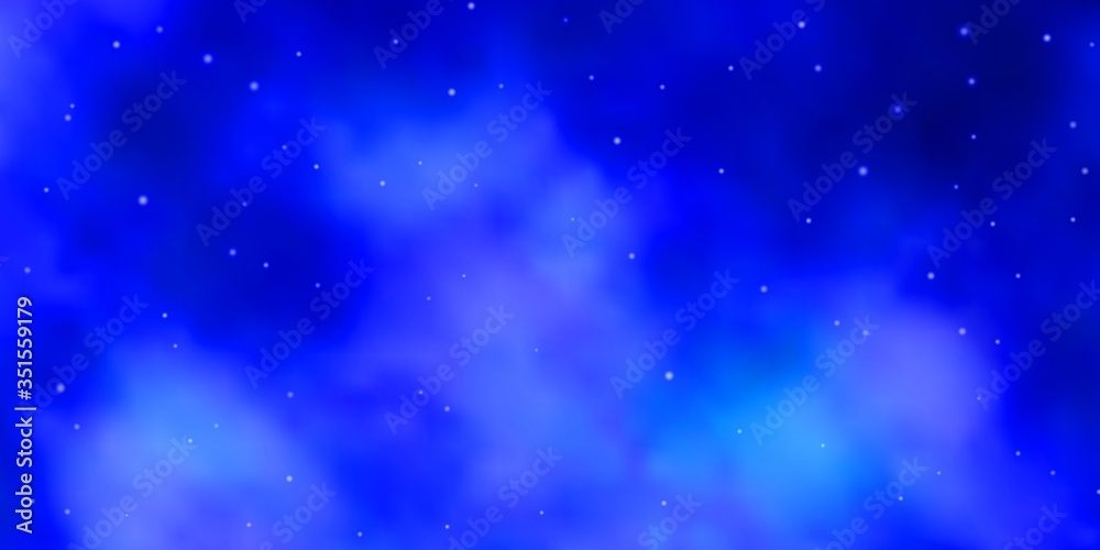 Light BLUE vector layout with bright stars. Modern geometric abstract illustration with stars. Pattern for websites, landing pages. Light BLUE vector layout with bright stars. Modern geometric abstract illustration with stars. Pattern for websites, landing pages.