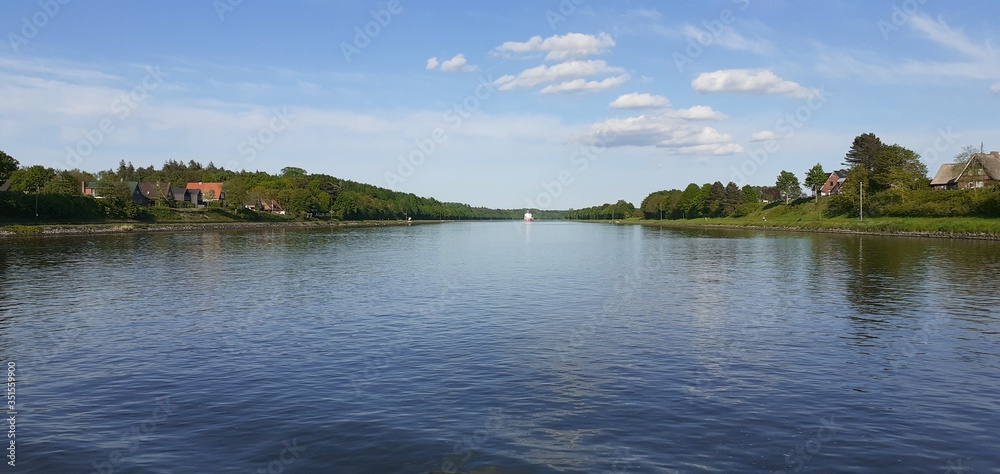 Nord-Ostsee-Kanal bei Sehestedt