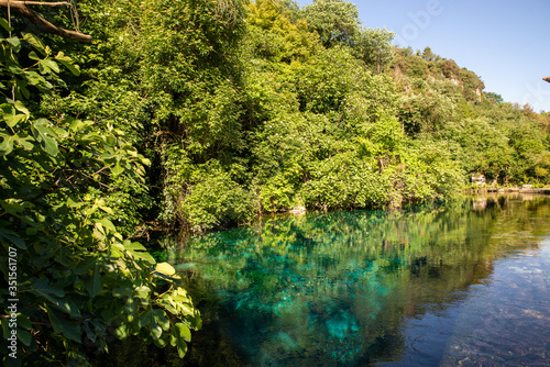 styphon river with clear  blue water