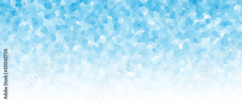 背景　水晶　青