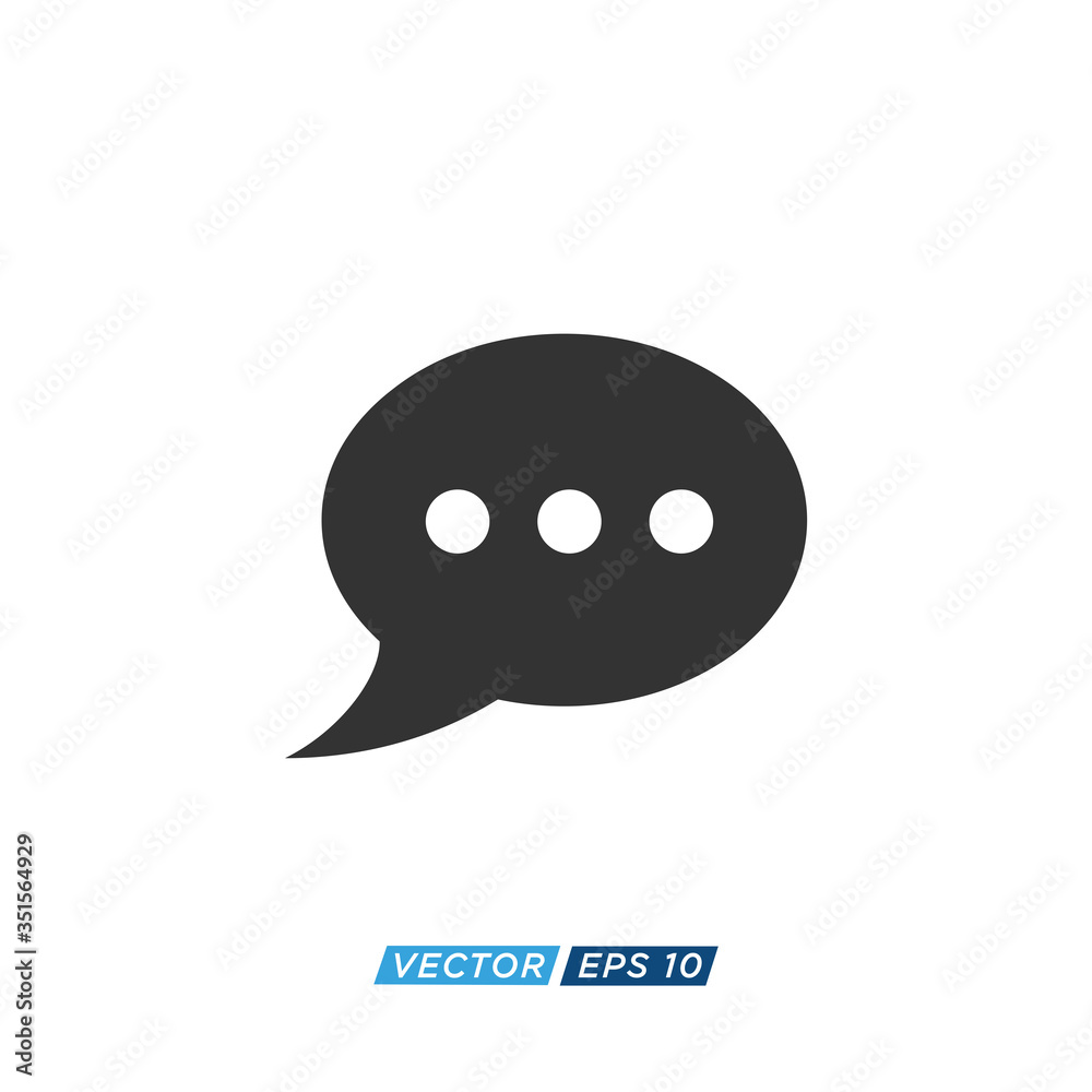 Talking Community Icon Design Vector Talking Community Icon Design Vector