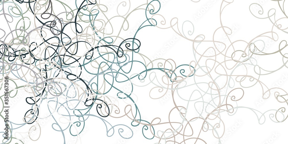 Obraz premium Light Gray vector pattern with lines.