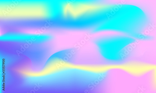 Holographic Rainbow Foil. Abstract Background.