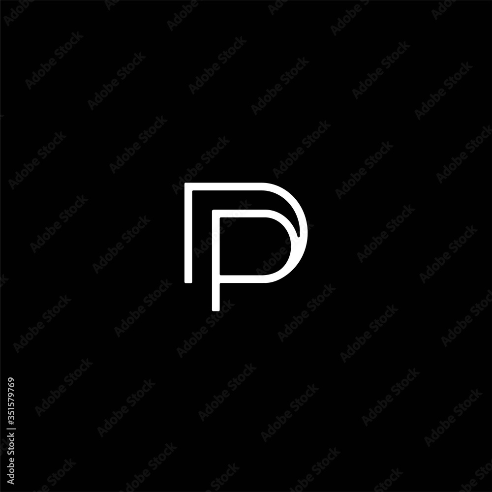 letter  DP logo designs  Vector Image