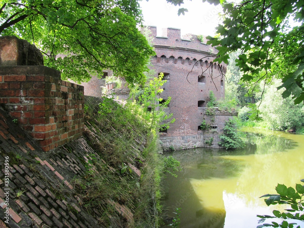 Castle in the river, Kaliningrad