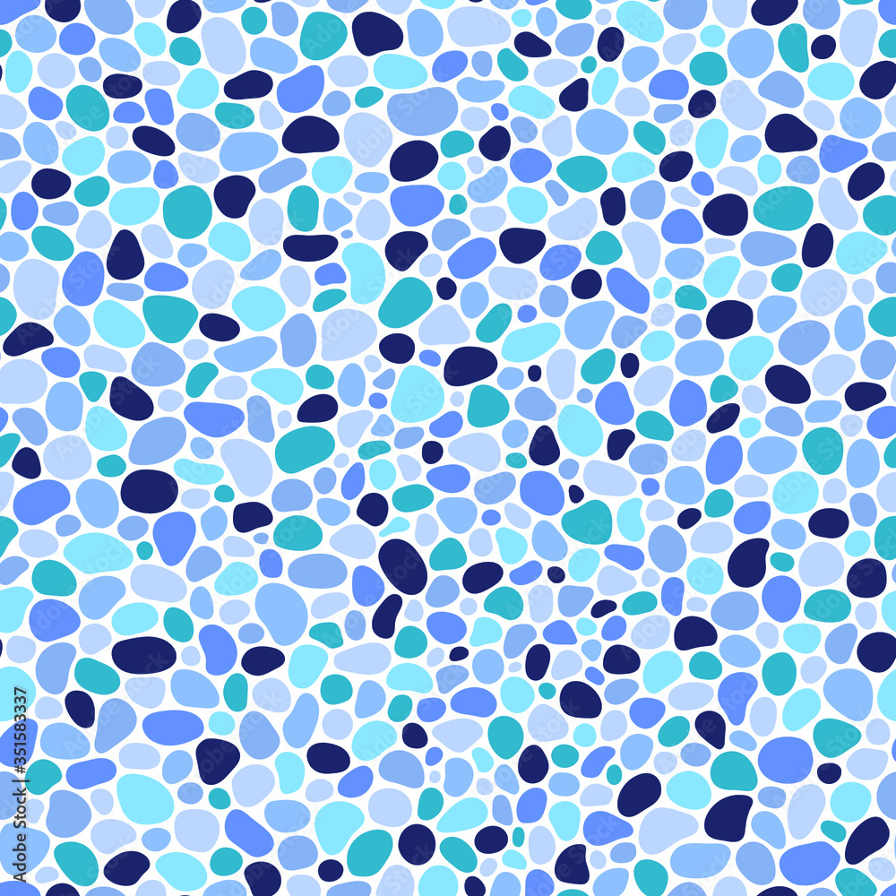 Seamless pattern with pebble Seamless pattern with pebble