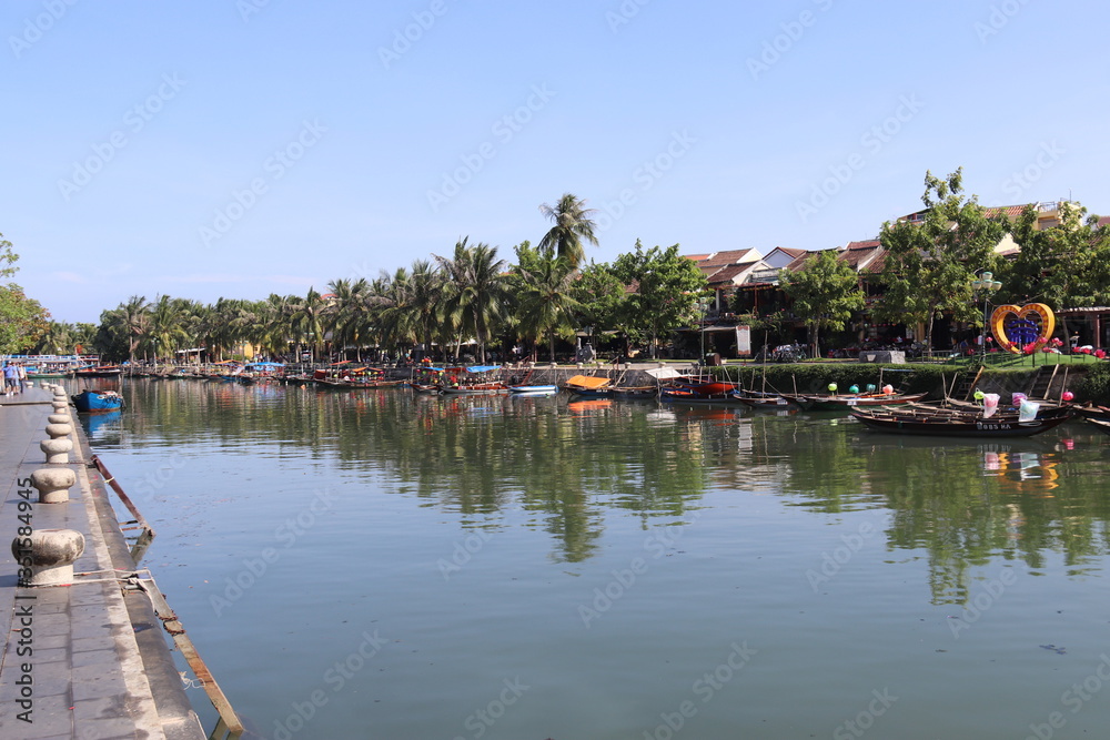 Canal à Hoi An, Vietnam