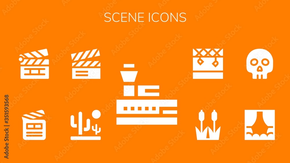 scene icon set