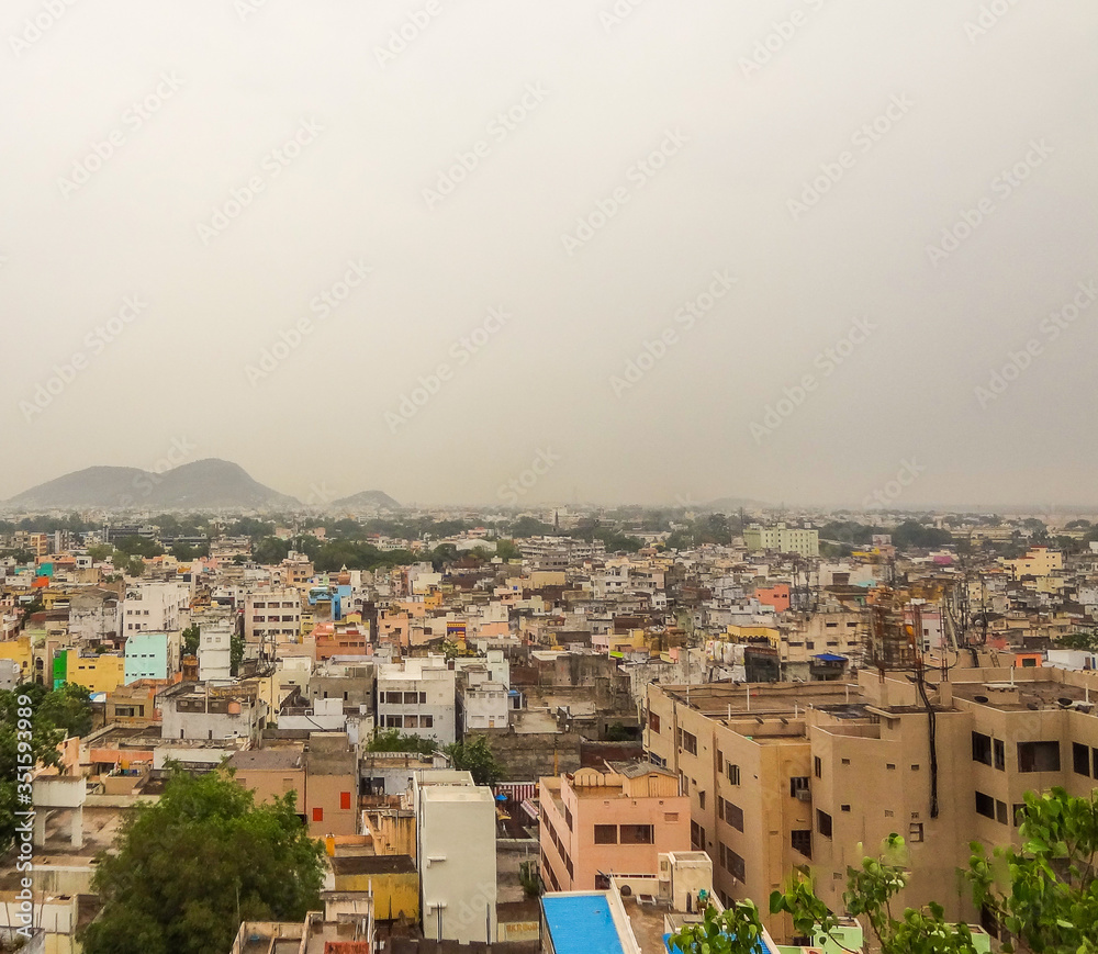 View of an Indian City