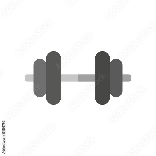 dumbbell isolated on white background