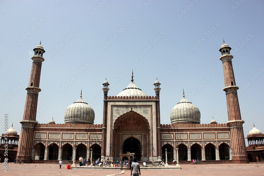 Obraz premium Jama Masjid new delhi delhi india