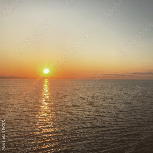 Sunset Strait of Georgia