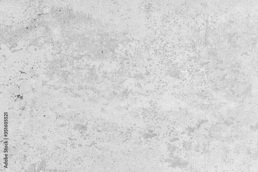 Old grunge white cement wall texture for background