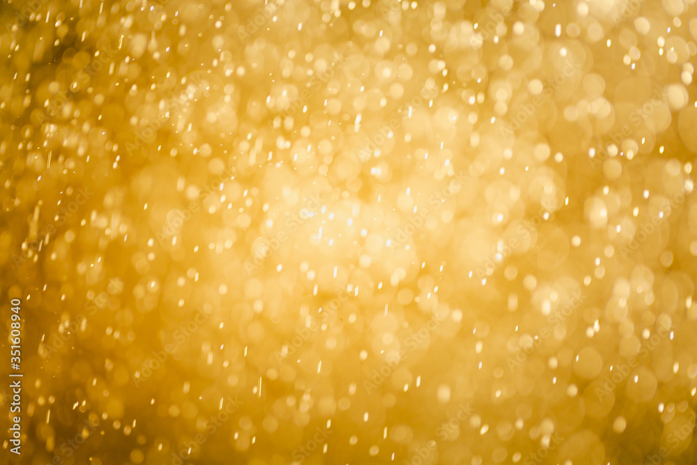 Bokeh gold color Bokeh gold color
