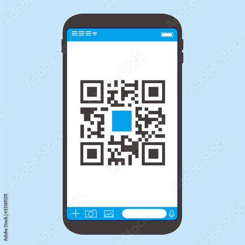 Qr code payment , online shopping
