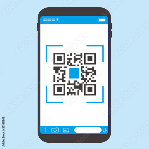 Qr code payment , online shopping