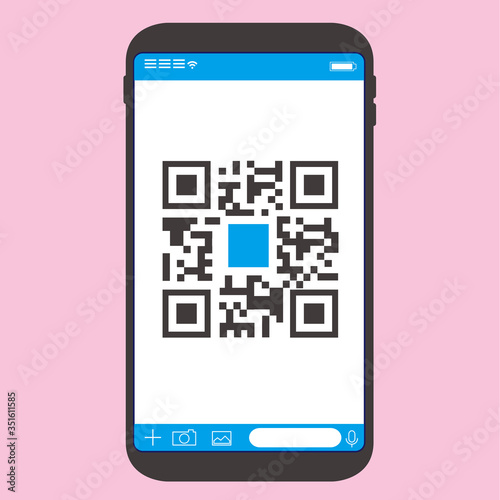 Qr code payment , online shopping