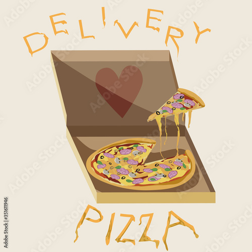 Pizza delivery with love