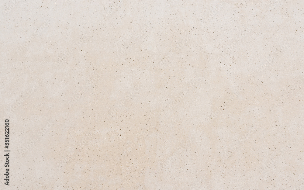 Clean concrete wall texture, beige background - obrazy, fototapety, plakaty 