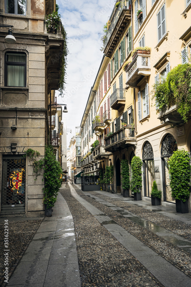 Fototapeta premium Brera Milano