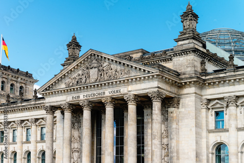 Photography Reichstag in Berlin