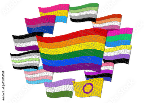 Flagi LGTBIQ+