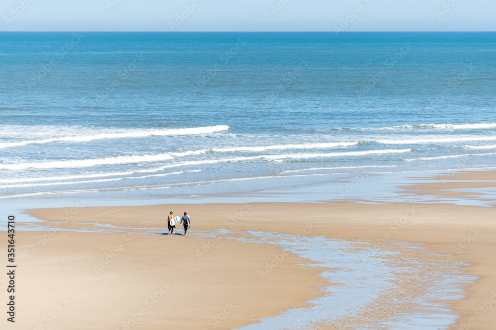 Carcans plage (Gironde, France), près de Lacanau