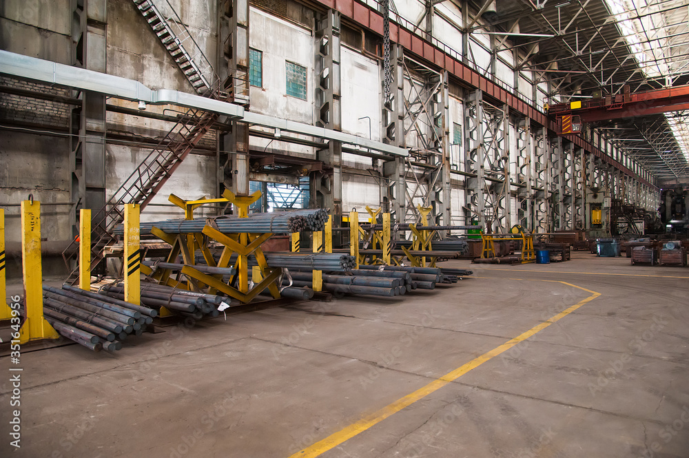Fototapeta premium Zakład odkuwek ciężkich