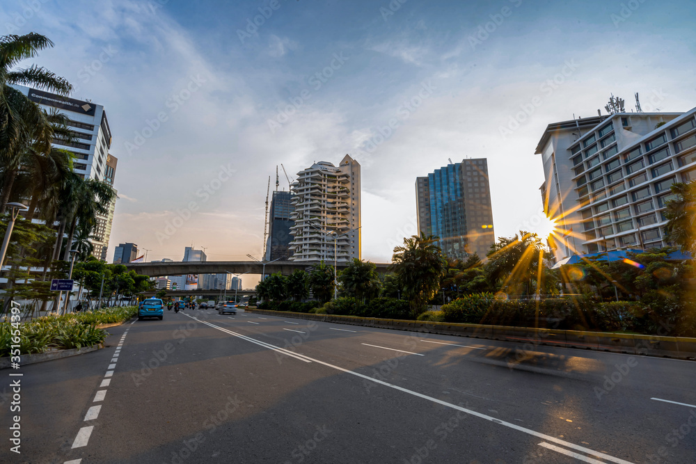 Fototapeta premium Jakarta