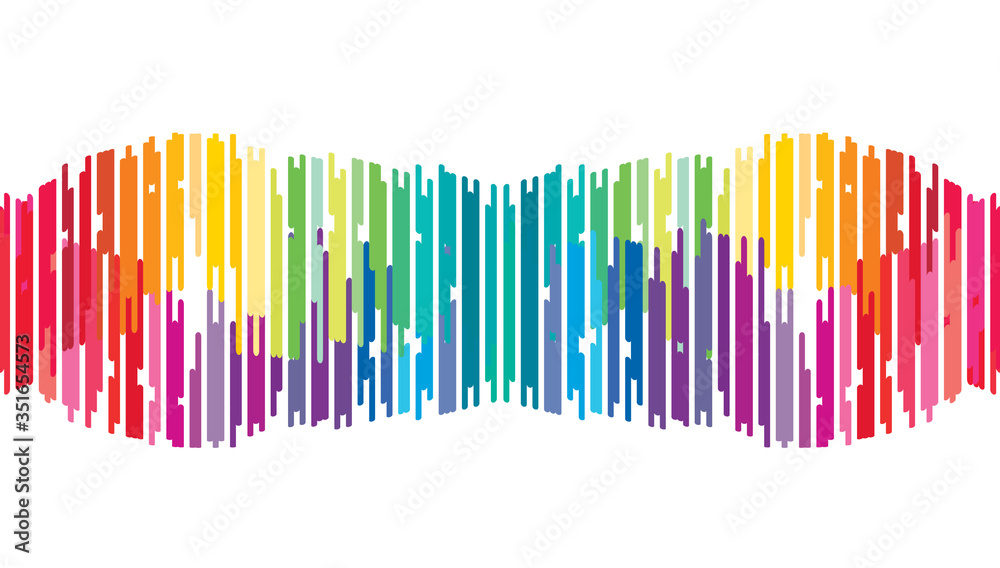 Abstract Mini Colorful Digital Sound Wave Background,technology,earthquake wave and Equalizer line concept,design for music industry,Vector,Illustration. Abstract Mini Colorful Digital Sound Wave Background,technology,earthquake wave and Equalizer line concept,design for music industry,Vector,Illustration.