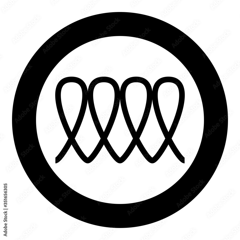 Induction cooking spiral electrical heat symbol type cooking surfaces