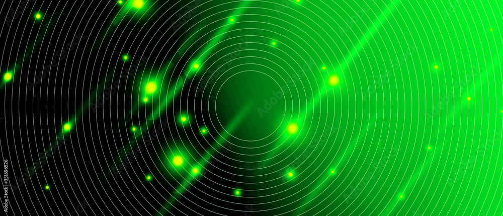 green background with glowing dots bokeh style green background with glowing dots bokeh style