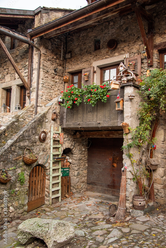 Fototapeta premium Cidade medieval.