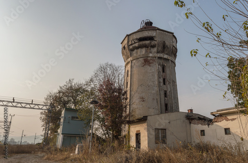 Wallpaper Mural The old water tower used to supply the steam locomotive Torontodigital.ca