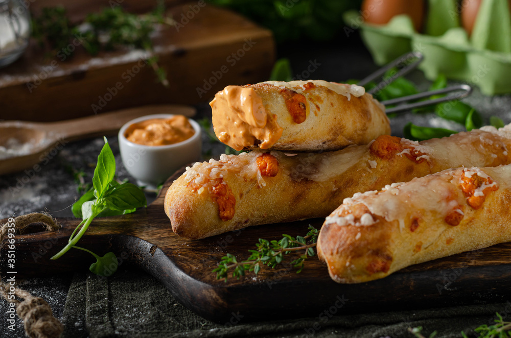 Cheese pastry sticks Cheese pastry sticks