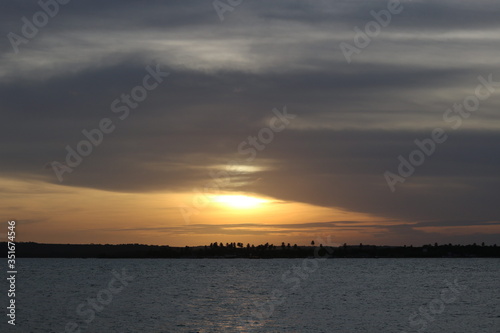 sunset over the river © graziela