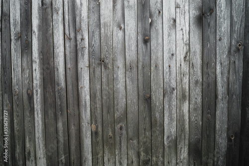 old wood fence background with grass