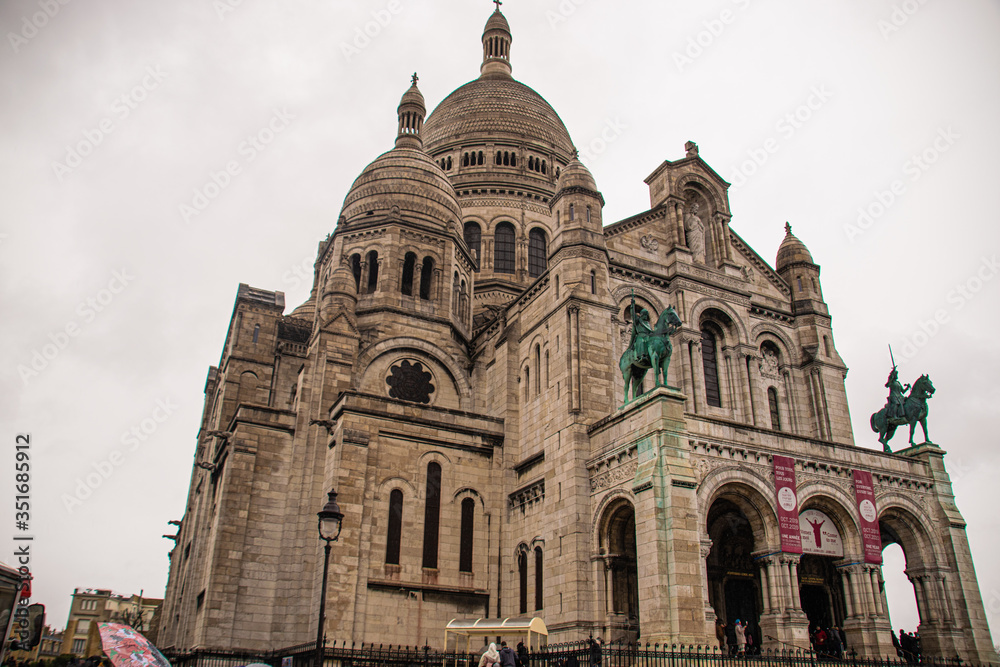 Photo of the Sacre Coeur in Paris, France