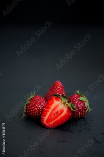 Close-up strawberries