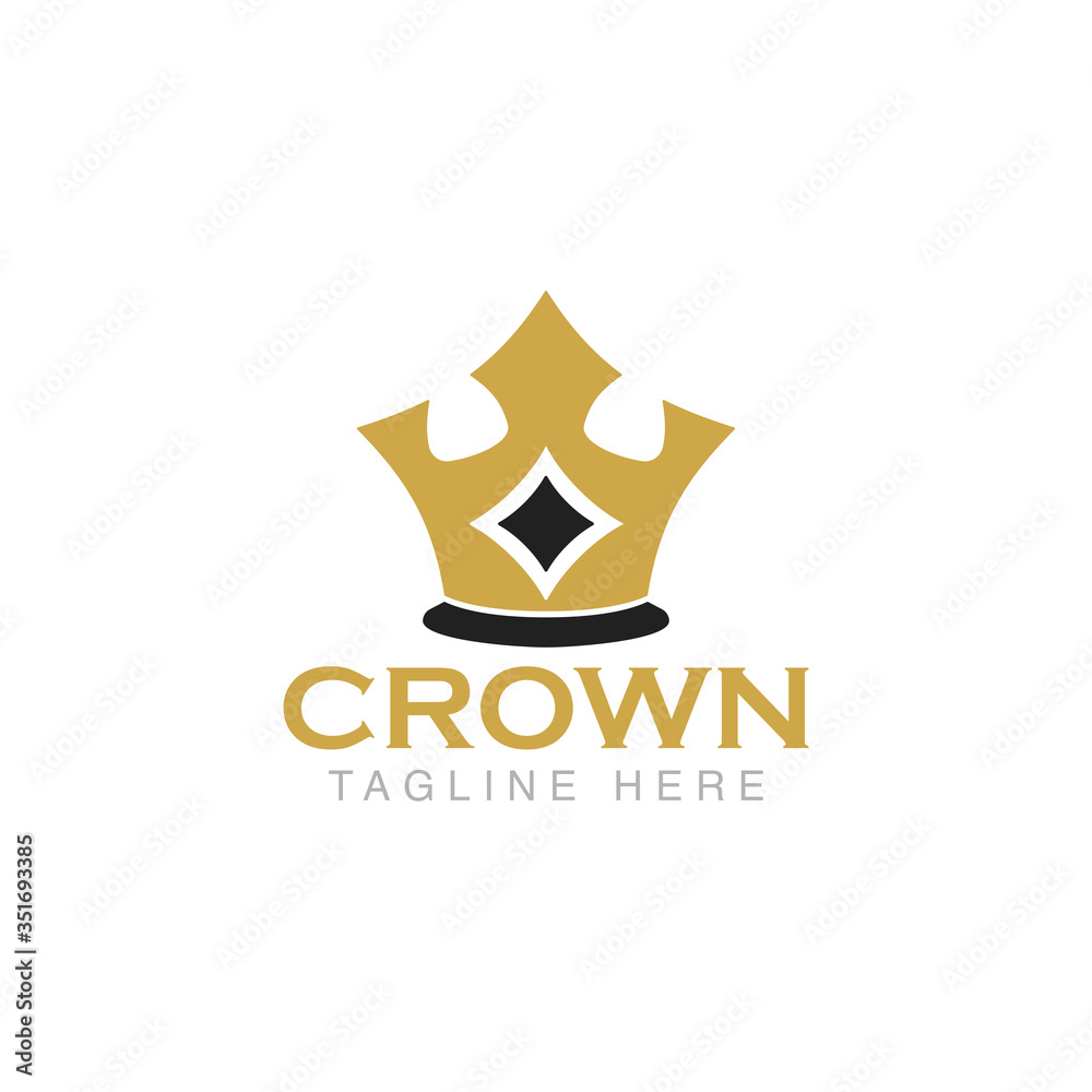 Crown Logo Design Vector Crown Logo Design Vector