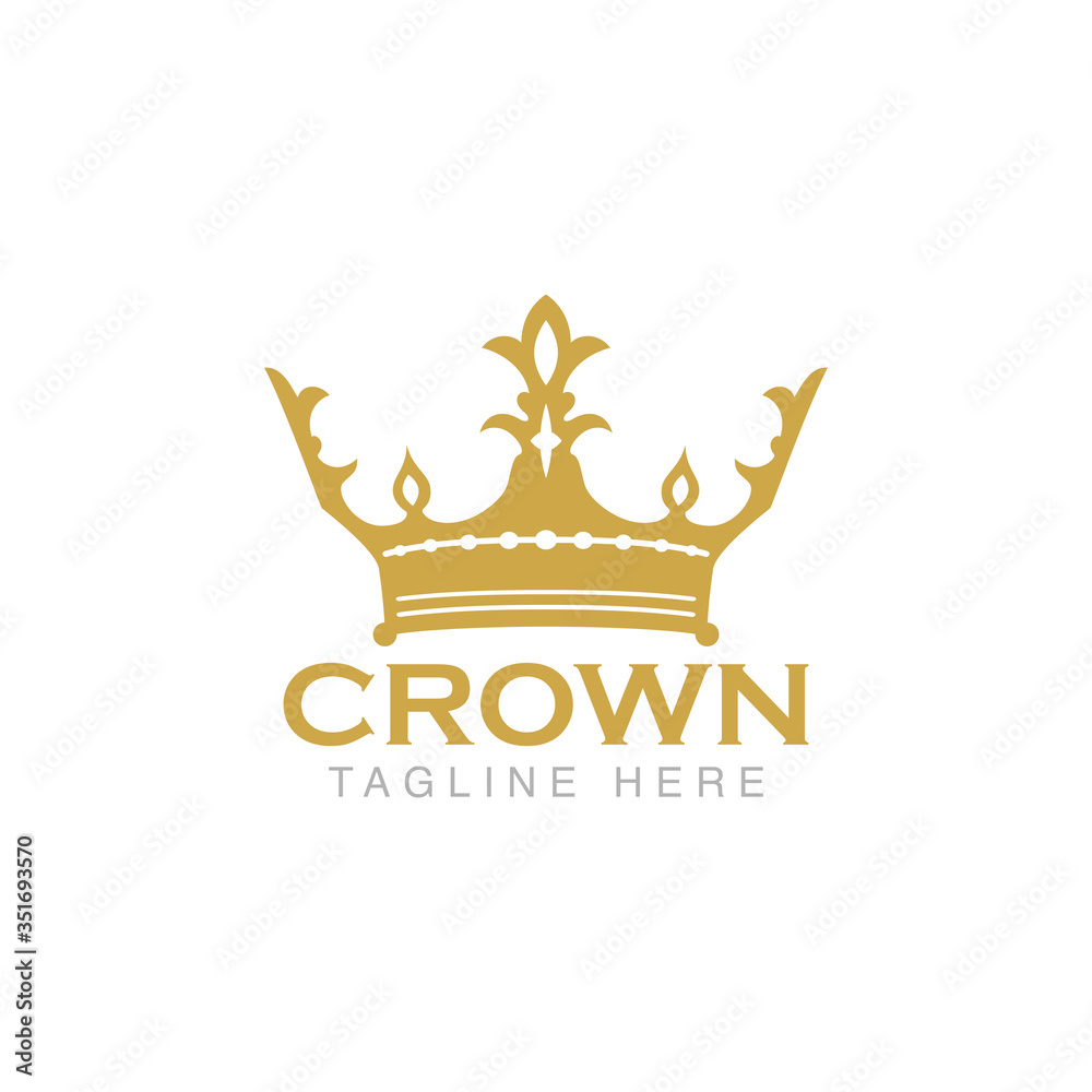 Crown Logo Design Vector Crown Logo Design Vector