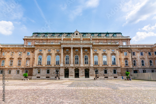 Royal palace of Buda  Budapest  Hungary