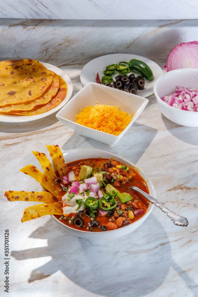Mexican Beef Taco Soup Mexican Beef Taco Soup