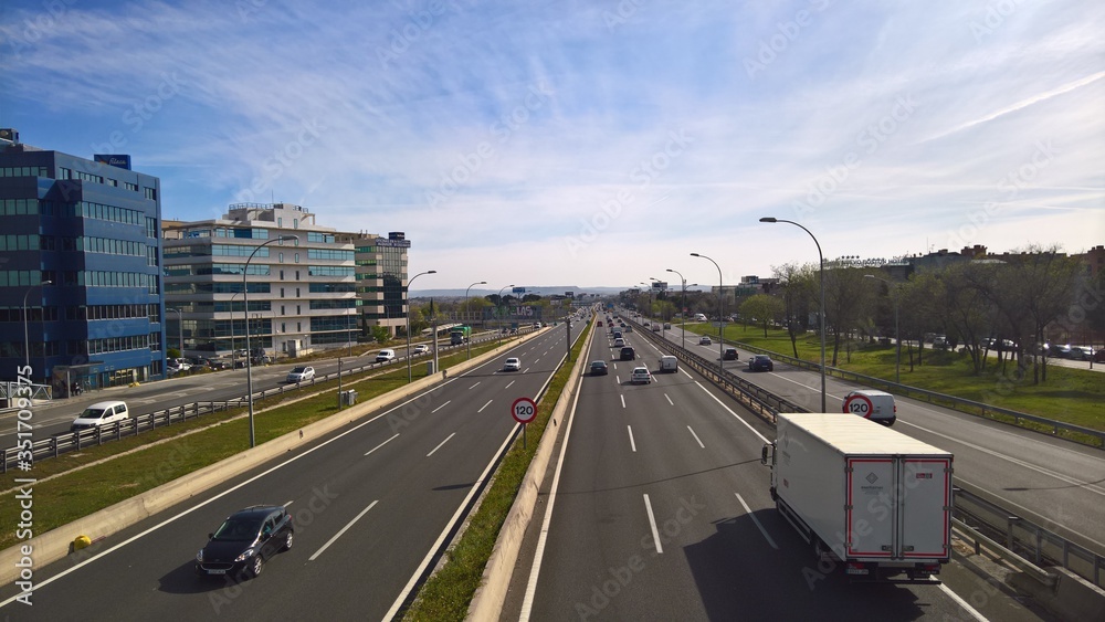 Obraz premium Carreteras de Europa