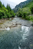 Treska river in the western part of North Macedonia, a right tributary to Vardar, just below Matka Canyon and Dam -well known for kayak competitions
