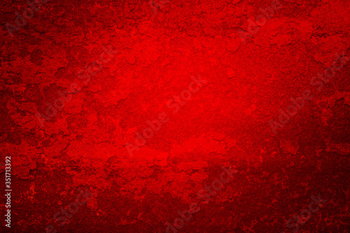 Beautiful red background with texture, vintage Christmas or valentines day style design, red wallpaper background.