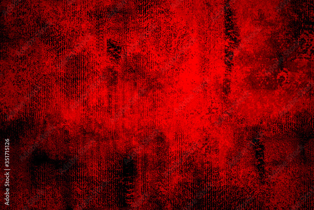 grunge red  wall background