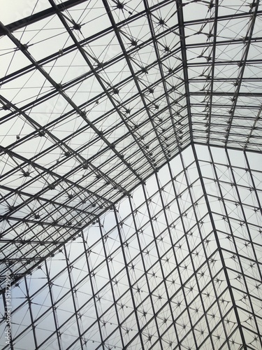 modern glass roof
