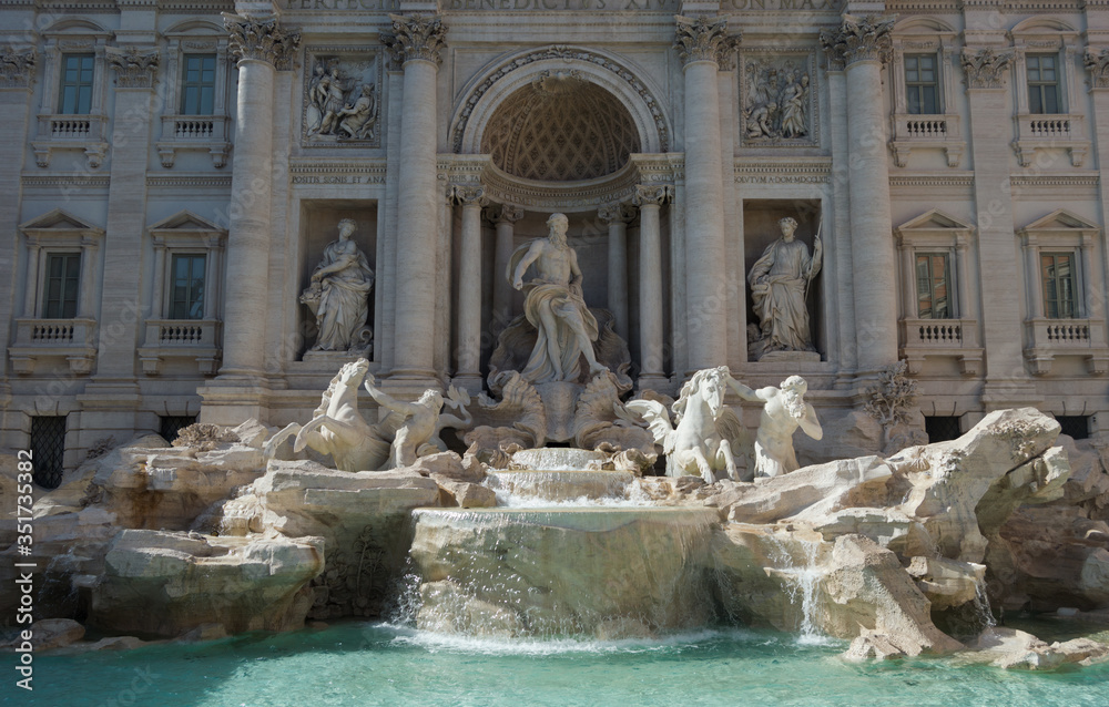Fontana di Trevi during the day Fontana di Trevi during the day