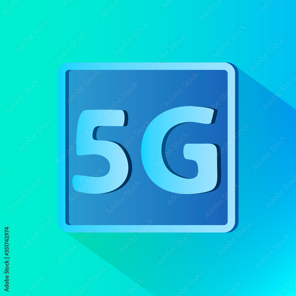 5g connection icon.Flat icon for web design.Vector illustration. 5g connection icon.Flat icon for web design.Vector illustration.